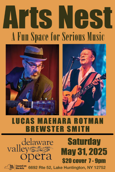 Art Nest Concert - Lucas Maehara Rotman and Brewster Smith May 25, 2025